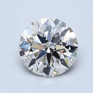 1.07 Carat Round H VS1 EX GIA Natural Diamond