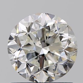 1.03 Carat Round I SI2 F EX VG GIA Natural Diamond