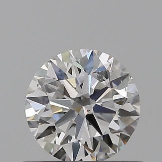 0.5 Carat Round E SI1 EX VG GIA Natural Diamond