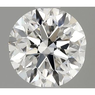 0.9 Carat Round H VS2 VG GD GIA Natural Diamond