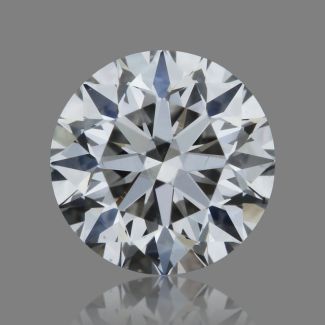 0.4 Carat Round D VS2 VG EX GIA Natural Diamond