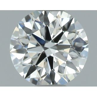 0.5 Carat Round E VS1 EX GIA Natural Diamond