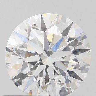 0.6 Carat Round F VS2 EX GIA Natural Diamond