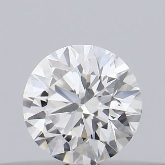 0.18 Carat Round G VS2 EX GIA Natural Diamond