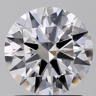 1.30 Carat Round D VS2 EX GIA Natural Diamond