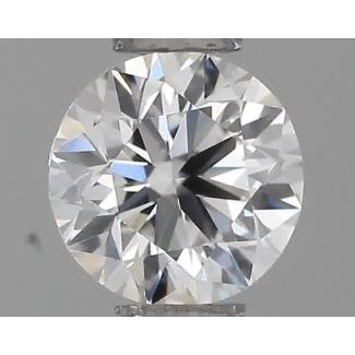 0.30 Carat Round F VVS2 VG GD GIA Natural Diamond