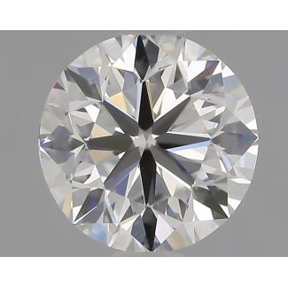 0.7 Carat Round H VVS2 VG EX GIA Natural Diamond