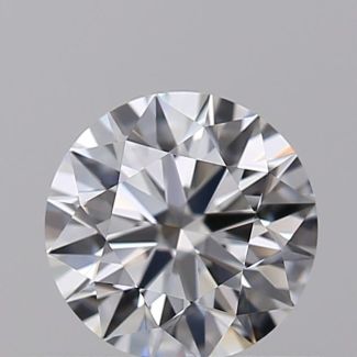 0.46 Carat Round D VVS1 EX GIA Natural Diamond