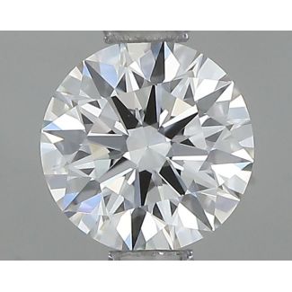 0.55 Carat Round G VVS2 EX GIA Natural Diamond