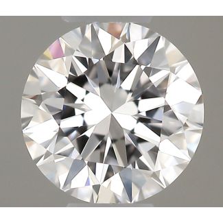 0.31 Carat Round D VVS2 EX GIA Natural Diamond