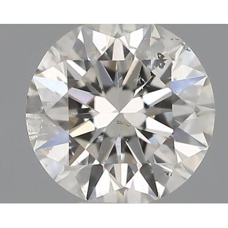 0.31 Carat Round E SI1 EX VG IGI Natural Diamond