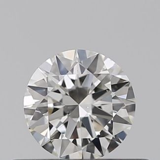 0.30 Carat Round J VS2 EX VG GIA Natural Diamond