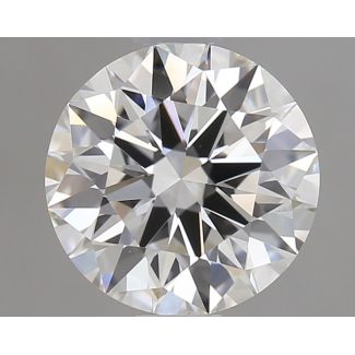 1.0 Carat Round F VVS2 EX GIA Natural Diamond