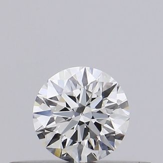 0.2 Carat Round H VS2 EX GIA Natural Diamond