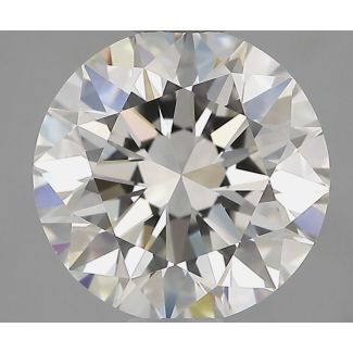 1.9 Carat Round H VVS1 EX HRD Natural Diamond