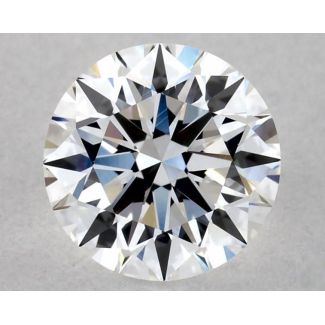 0.72 Carat Round D VVS2 EX GIA Natural Diamond