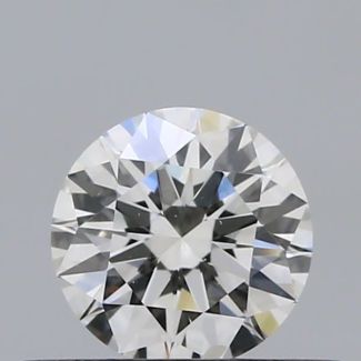 0.32 Carat Round H SI2 EX VG GIA Natural Diamond