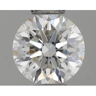 0.36 Carat Round G VS1 EX IGI Natural Diamond