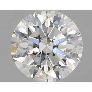 0.7 Carat Round G SI2 EX GIA Natural Diamond