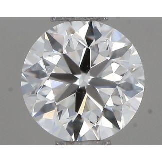 0.40 Carat Round H VS2 VG EX GIA Natural Diamond