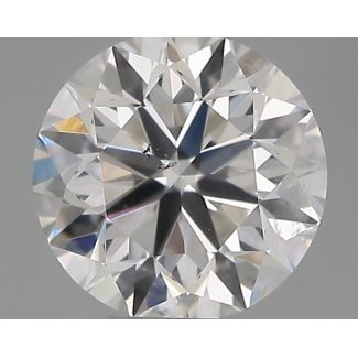 0.31 Carat Round G SI2 VG EX GIA Natural Diamond