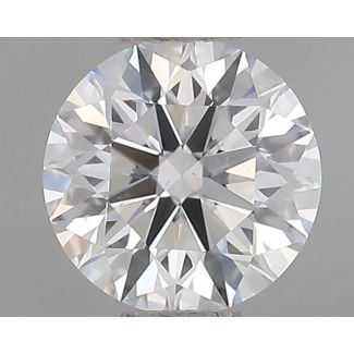 0.80 Carat Round E SI1 EX GIA Natural Diamond