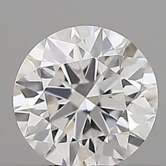 0.22 Carat Round D VS1 EX GIA Natural Diamond