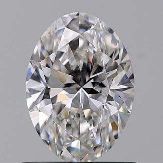 0.72 Carat Oval D VVS2 - EX VG GIA Natural Diamond