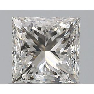 0.75 Carat Princess H VVS2 - EX VG GIA Natural Diamond