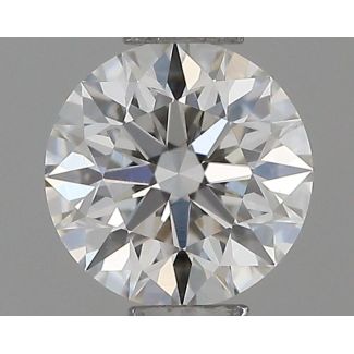 0.4 Carat Round G VVS2 EX GIA Natural Diamond