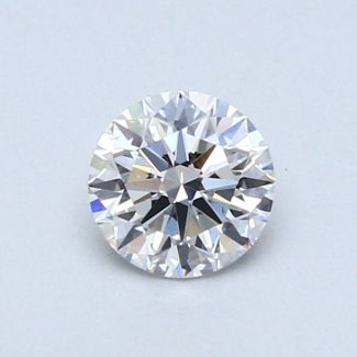 0.5 Carat Round D VS2 VG EX GIA Natural Diamond