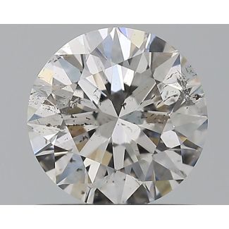 0.9 Carat Round F SI2 EX VG GIA Natural Diamond