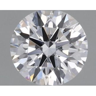 0.5 Carat Round D SI1 EX GIA Natural Diamond