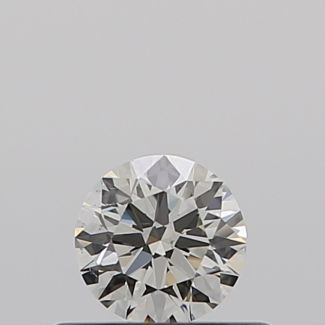 0.30 Carat Round K VS2 EX GIA Natural Diamond