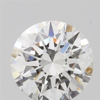 0.50 Carat Round F VVS1 EX GIA Natural Diamond