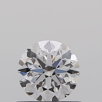 0.50 Carat Round D VS2 VG EX GIA Natural Diamond