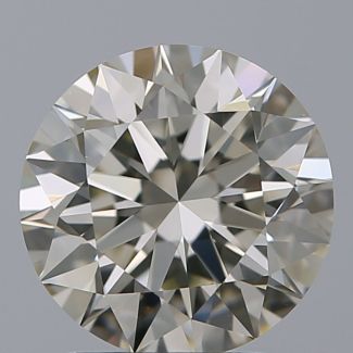 1.71 Carat Round J VVS1 EX IGI Natural Diamond