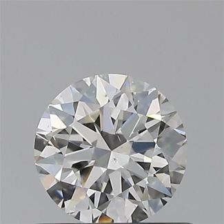 0.50 Carat Round G VS2 EX GIA Natural Diamond