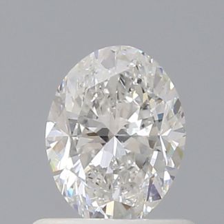 0.70 Carat Oval F VS1 - EX VG GIA Natural Diamond