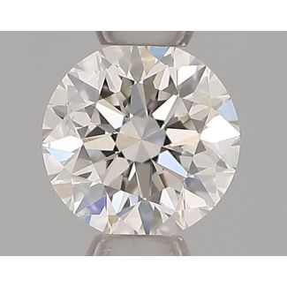 0.31 Carat Round F VS2 EX IGI Natural Diamond