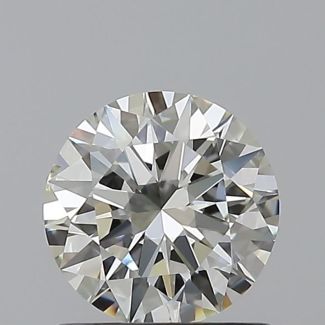 1.0 Carat Round H VVS2 EX IGI Natural Diamond