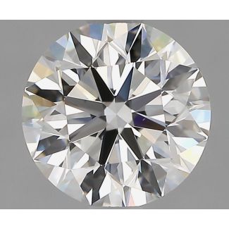 1.61 Carat Round G VVS2 EX HRD Natural Diamond