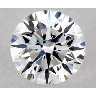 0.3 Carat Round D VVS2 EX VG GIA Natural Diamond