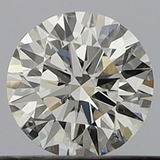 0.32 Carat Round F VVS1 EX GIA Natural Diamond