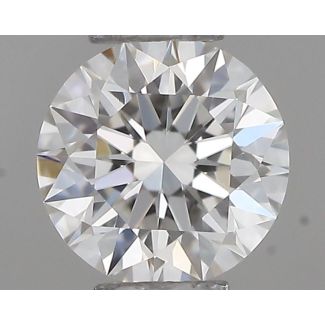 0.23 Carat Round H IF EX GIA Natural Diamond