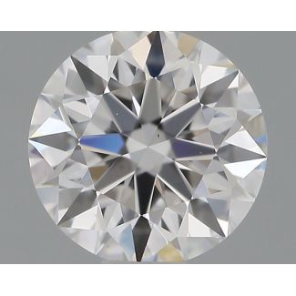 0.5 Carat Round D VS1 EX GIA Natural Diamond