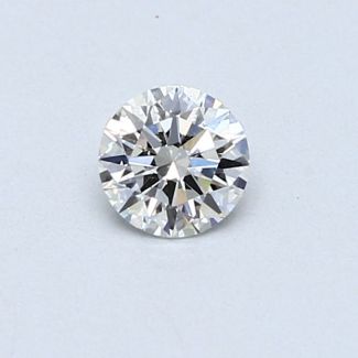 0.33 Carat Round F SI1 EX VG GIA Natural Diamond