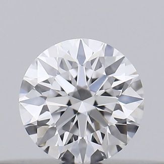 0.15 Carat Round D VVS2 VG GD EX GIA Natural Diamond