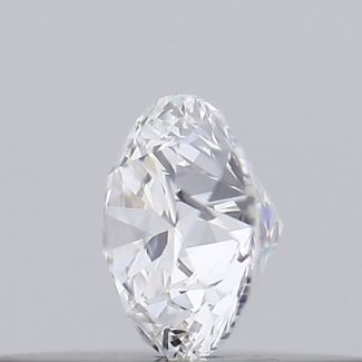 0.18 Carat Round E VVS2 EX GIA Natural Diamond