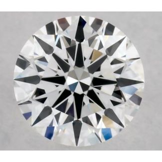 0.3 Carat Round E VVS1 EX GIA Natural Diamond